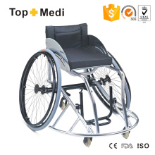 Cadeira de rodas esportiva com deficiência Topmedi Professional Basketball Forward